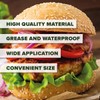 BushWear Burger Discs 5" Greaseproof Separator Papers 100pk