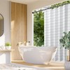 Bonpally Shower Curtain Rod, Adjustable 32-61 Inches Spring Tension Rod,