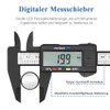 Mesee Digital Calliper, Precision Caliper, 150 mm Carbon Fibre High
