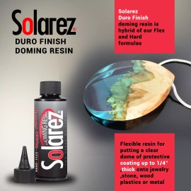 Solarez UV Cure Duro Finish Doming Resin - for DIY Jewelry Making Casting 2 OZ