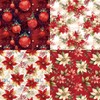 24 Sheets 6'' x 6'' Christmas Holiday Scrapbook Paper One