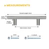 homdiy 15 Pack Brushed Nickel Cabinet Pulls 3 Inch Handles