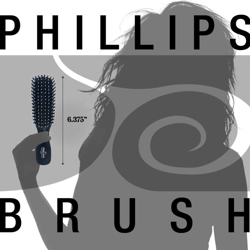 Phillips Light Touch 8-P, cepillo de pelo de viaje para