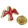 Needzo Holy Dove Red Enamel Lapel Pin, Confirmation Gifts and
