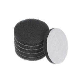 HARFINGTON 6pcs Drill Power Brush 3 inch Tile Scrubber Scouring Pads 800-1000 Grit for Bathroom Kitchen Household Cleaning