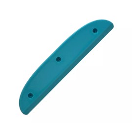 CENTURY Skateboard tail bone style Skid Plate, LIGHT BLUE 8 inch