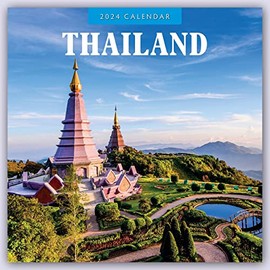 Thailand 2024 – 16-Monatskalender: Original Red Robin Publishing Ltd-Kalender [Mehrsprachig] [Kalender] (Wall-Kalender)