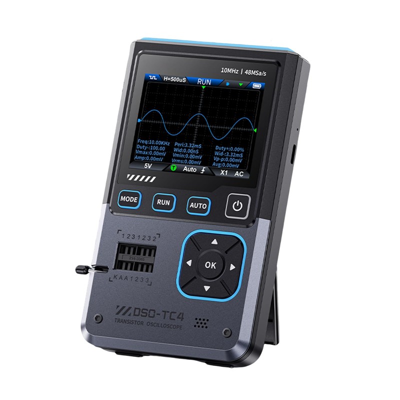 DEWIN Oscilloscope, 3 in 1 DSO-TC4 Oscilloscope Transistor Tester, Signal