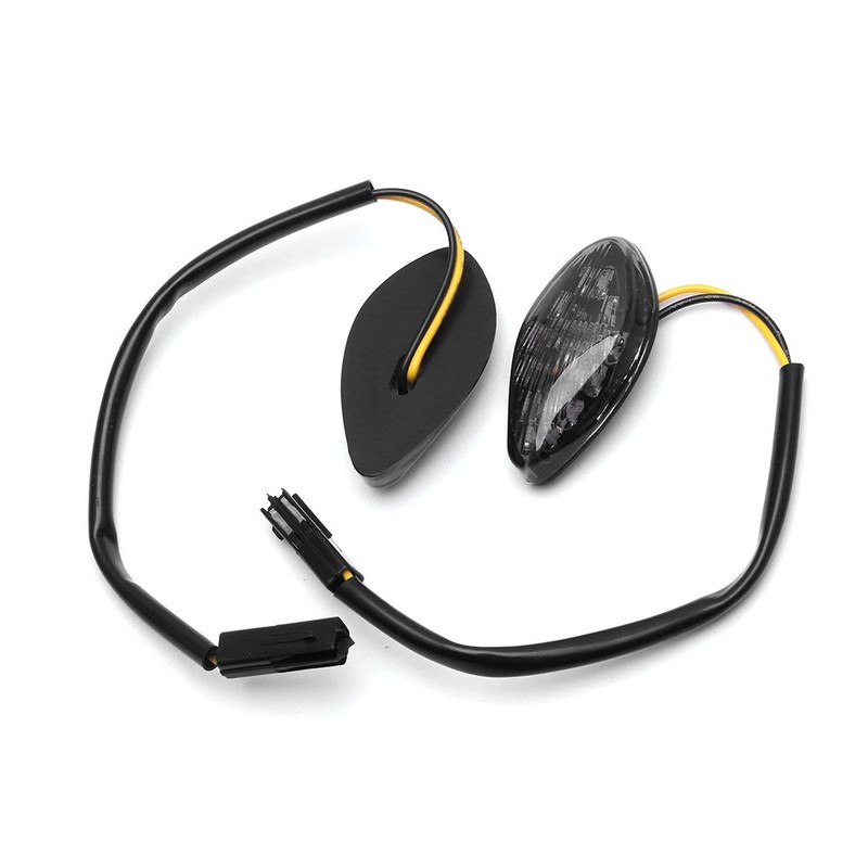 HUSUKU LED Front Flush Mount Turn Signal Light Brake Blinker