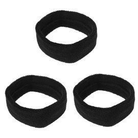 LIFKOME 3pcs Athletic Sweatbands for Men and Women Durable Headbands for Running Yoga Gym Workouts Comfortable Hair Accessories Great for Sports and Leisure Activities