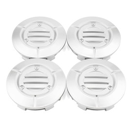RTrhinoTuning 4PCS 3.25in Wheel Center Caps Compatible with Suburban Silverado Tahoe 18" to 22" Rim OD: 3.27"(83 mm) ID: 3"(76 mm) Silver Hub Caps