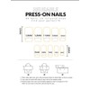 Faviana Rejoice 24pcs Long-Lasting Press-On Nails – Elegant Designs in