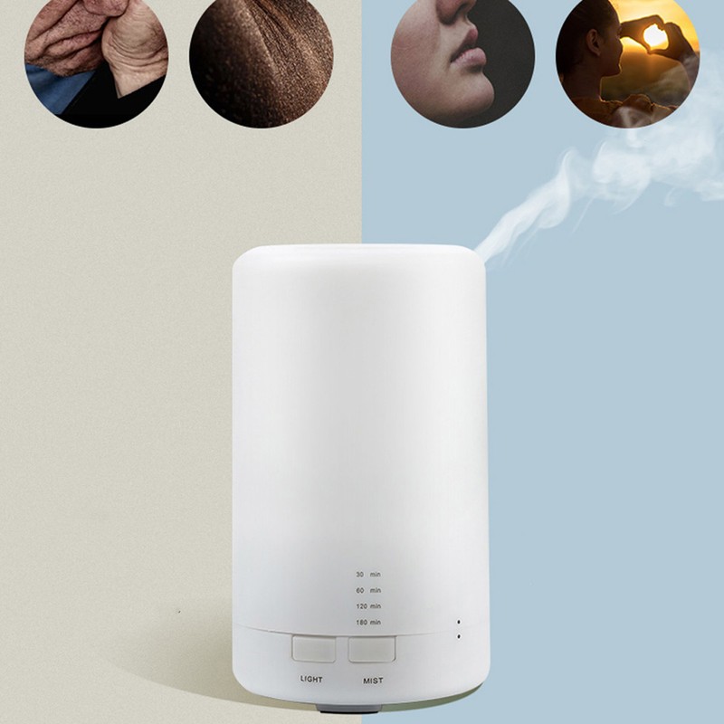 USB Ultrasonic Air Humidifier Purifier Mute Aroma Essential Oil Diffuser