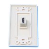 RiteAV 1 HDMI Port Female-Female Wall Plate Decorative Ivory