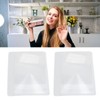 20 Sheet Credit Card Size 3X Magnifiers Portable Transparent Pocket
