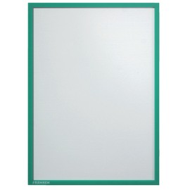 Franken Frame It ITSA4M 02 X- tra Line Document Sleeves / A4 / Hard Film / 0,32 MM Matte Green, 1 Stick