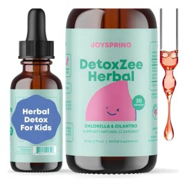 Suplemento Detoxzee Herbal para Niños con Cilantro y Clorela 30 mL                                                                                    