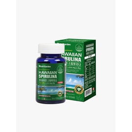 [Nutri Garden] Hawaiian Spirulina 120 tablets [2 months skin health, antioxidant complete food, 14 mg chlorophyll per day, 100% Hawaiian] / [뉴트리가든]하와이안 스피루리나 120정[2개월피부건강,항산화완전식품,1일엽록소14mg100%하와이산]