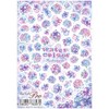 Photo Nail Pro Watercolor Hydrangea Nail Sticker Art Material