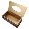 Book Shaped Tissue Box Home Decoration Storage Props Office Ornaments