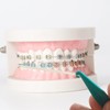 Orthodontic Elastic Rubber Bands, 500 Pack Medium Force Small Rubberbands