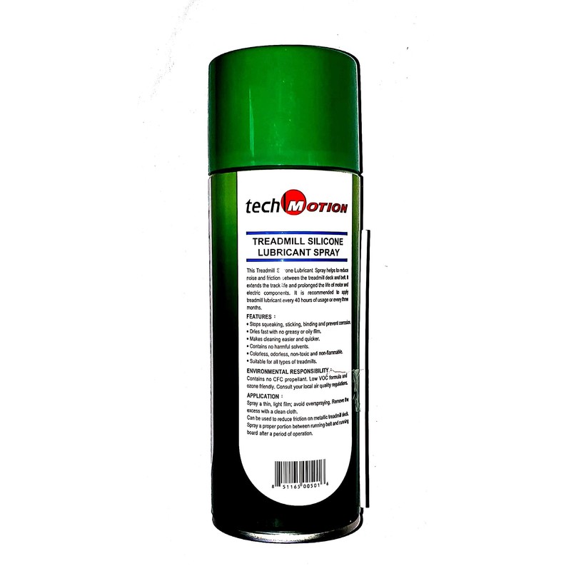 Treadmill 100% Silicone Belt & Deck Lubricant Spray p/n TM-01309