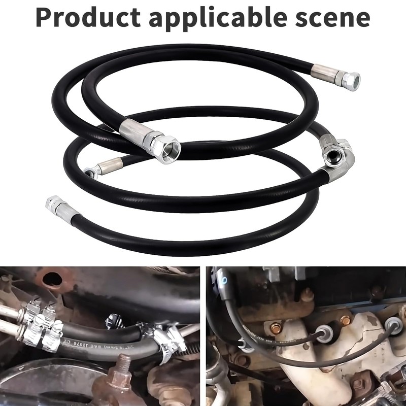 MuRealy Allison Transmission Cooler Hose Line - Upgraded for 2006-2010