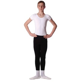 Roch Valley BStirrup Boy's/Mens Stirrup Tights Black Adult Medium