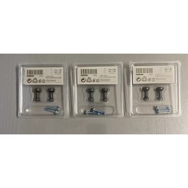 Ikea MOLLARP Knob Black Set Of 3 New 102.730.90.