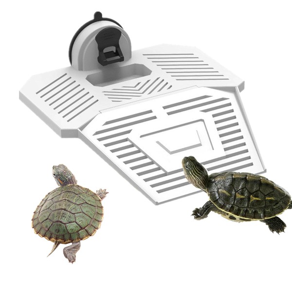 alfyng Turtle Basking Platform, Turtle Resting Basking Platform Ramp, Removable