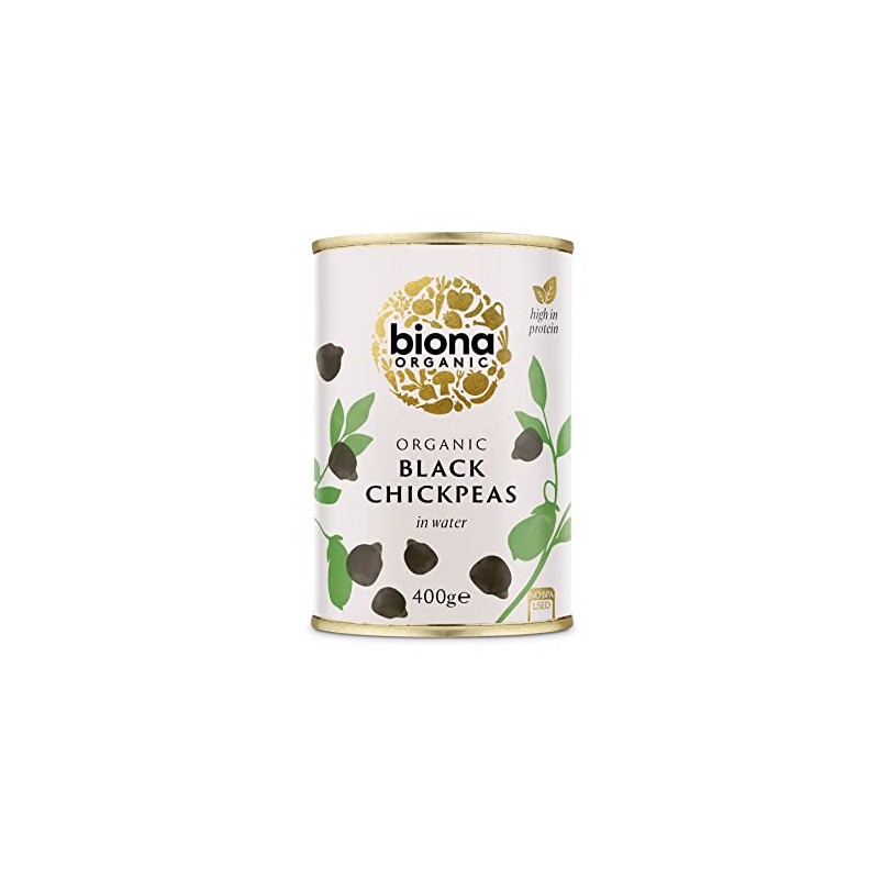 Biona Black Chick Peas Organic - Pack of 1