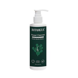 Botanicus Gel Dermolimpiador Facial con Rosa Mosqueta, Nopal y Tea Tree 120ml, Limpiador Facial Hidratante para Piel Sensible y Madura, Limpieza Profu