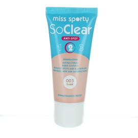 Miss Sporty So Clear Anti-Spot Foundation 30 ml-003 Dark