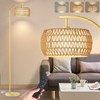 Yusist Arc Floor Lamp for Living Room,Farmhouse Floor Lamps with