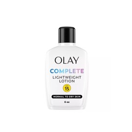 Olay Complete Lotion All Day Moisturizer with SPF 15 for Normal Skin, 6.0 fl oz, Pack of 2
