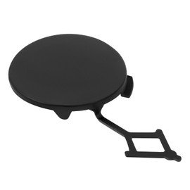 Briny River Car Rear Bumper Tow Eye Cover ABS Tow Hook Replacement 1612394180 Compatible with Peugeot 2008 2013-2016, Black