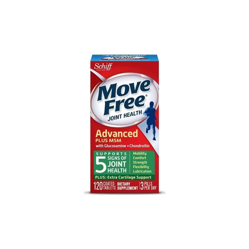 Move Free Multivitamínico Glucosamina Condrintina 120 Tab Sabor Sin Sabor