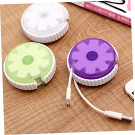 HOMSFOU Organizer cord organizer case cord wraps for electrical cords Winder electric wire headphone cable earphone charging cable reel portable protective case Storage Box