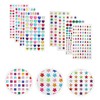 Operitacx 16sheets Diamond Stickers for Crafts Creative Gem Stickers for
