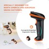 Tera Barcode Scanner Wireless and Wired with Battery Level Indicator