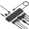 WAVLINK12-in1 Type-C Mini Docking Station PD Charging (100W) USB 3.0
