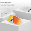 SCVCN Cycling Glasses Sports Sunglasses Women Men Bicycle MTB UV400