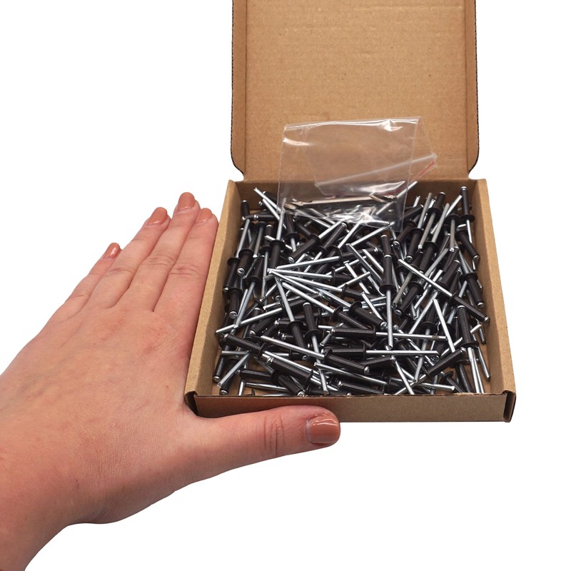 SKIR'CO Pack of 150 blind rivets painted 4.0 x 16