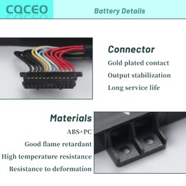 CQCEO L21M3PC0 L21C3PC0 L21L3PC0 L21D3PC0 Battery for Lenovo IdeaPad Gaming 3-15IAH7 3-15ARH7 Series SB11F36375 SB11F36369 5B11F36370 5B11F36371 5B11F36372 SB11F36367 3ICP4/62/100 11.52V 45Wh 3910mAh
