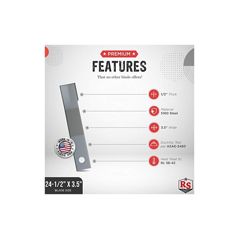 Rancher Supply HL421-LN Howse Blade Pair