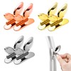 YAFIYGI 6PCS Toilet Seat Lifter Self-Adhesive Handle Tabs Lid Lifty