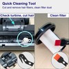 Portek Turbo Brush Head for 1-1/4" 1-3/8"(35mm) Vacuum Cleaners, Turbohead