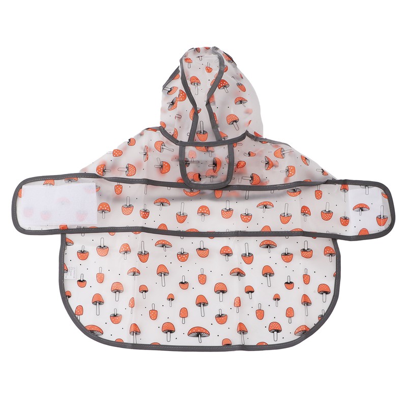 Dog Hooded Raincoat Reflective Waterproof Fashionable Pet Rain Jacket for