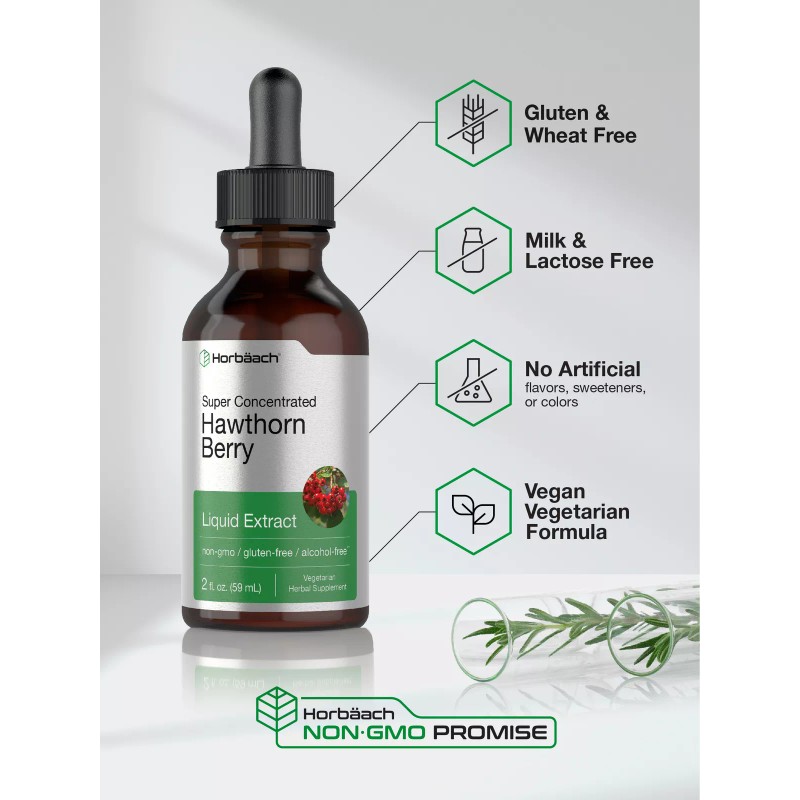 Horbäach Hawthorn Berry Liquid Extract | 2 fl oz |