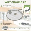 Microwave Splatter Cover with Water Steamer for Food - 10